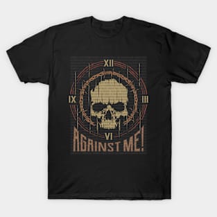 Against Me! Vintage Skull T-Shirt